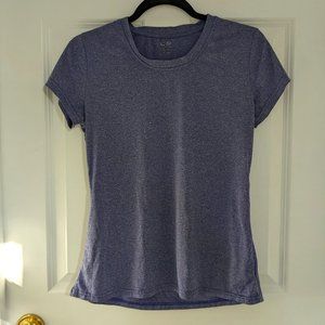 Purple Moisture Wicking Champion Athletic Tee Women's M